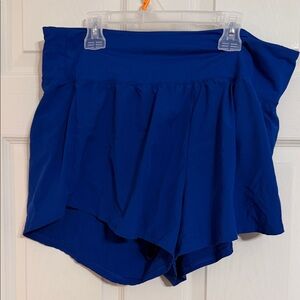 Women's Blue Active Shorts